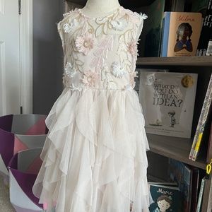 Rare Edition Floral, Lace and Sequin Dress
